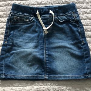 NWOT tags girls denim skirt